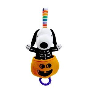 Peanuts nwt Halloween Snoopy On-The-Go Pumpkin Ziggle Toy